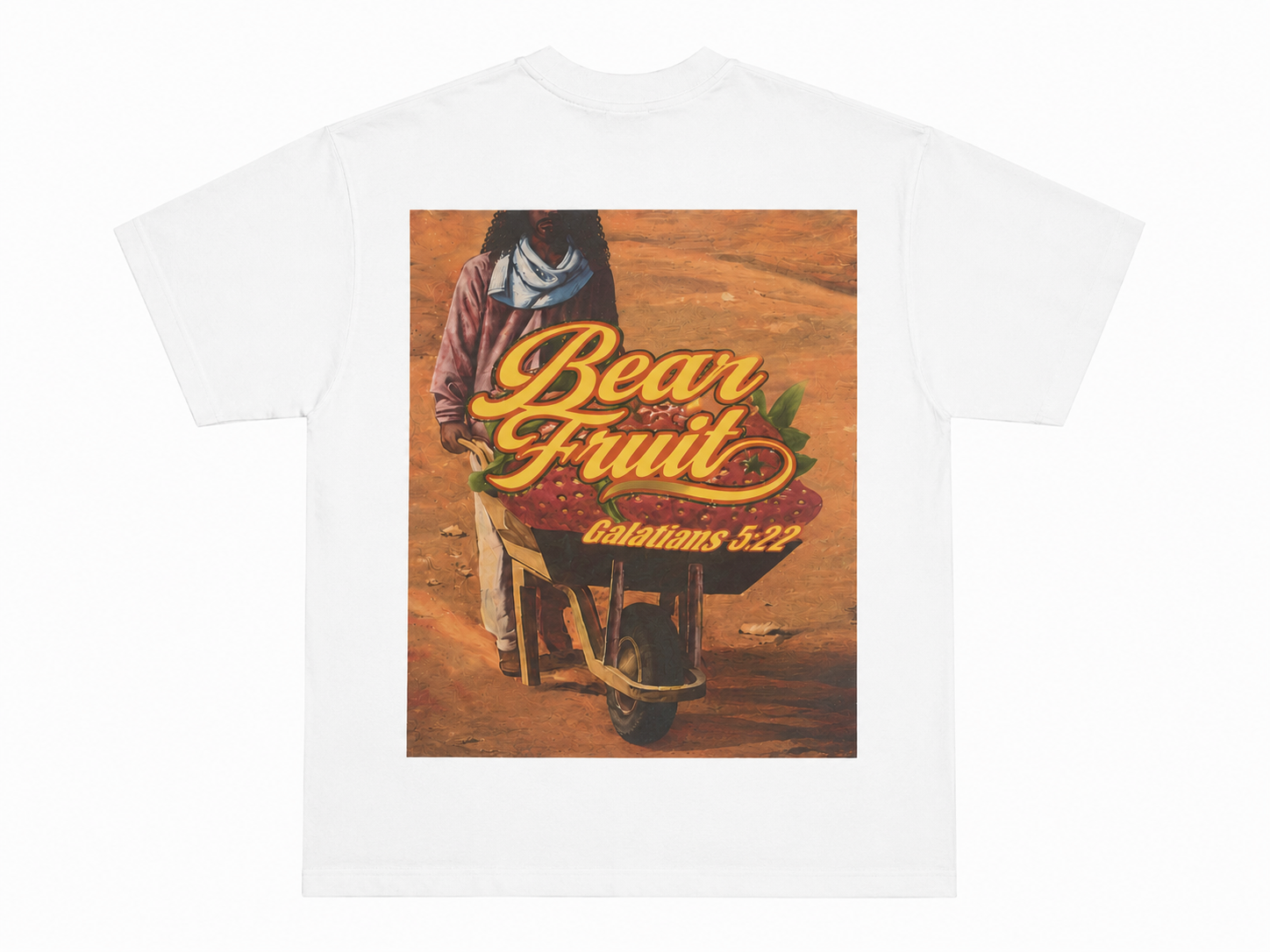 PATIENCE - WHITE T SHIRT