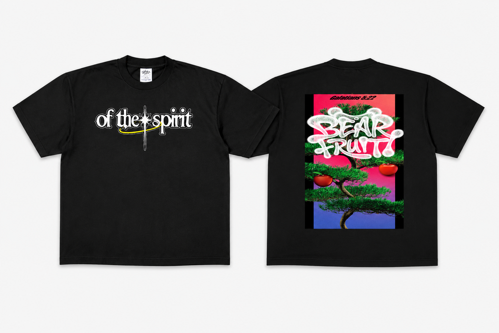 PEACE - CROPPED TEE BLACK