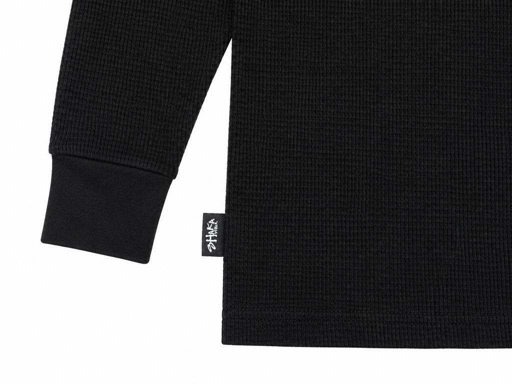 FAITHFULNESS - BLACK THERMAL LONG SLEEVE