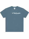 LOVE-  WAHSED BLUE T SHIRT