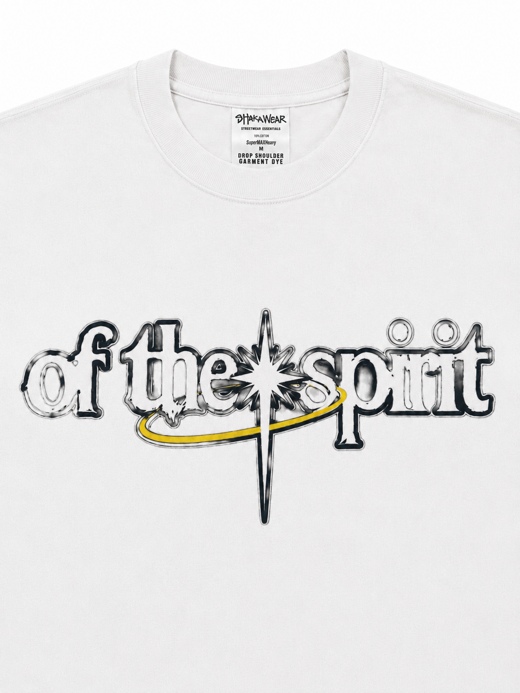 PATIENCE - WHITE T SHIRT