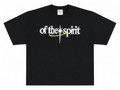 PEACE - CROPPED TEE BLACK