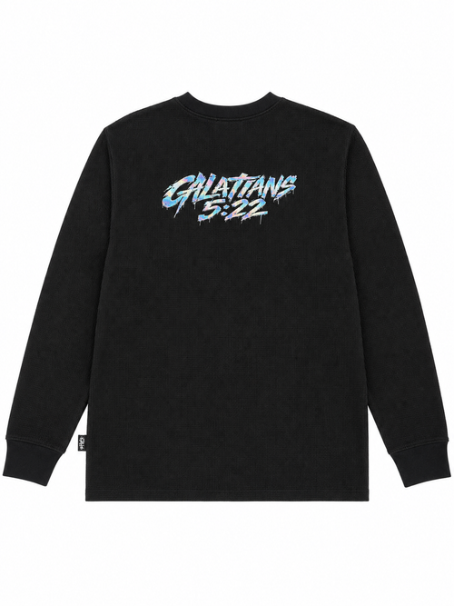 FAITHFULNESS - BLACK THERMAL LONG SLEEVE