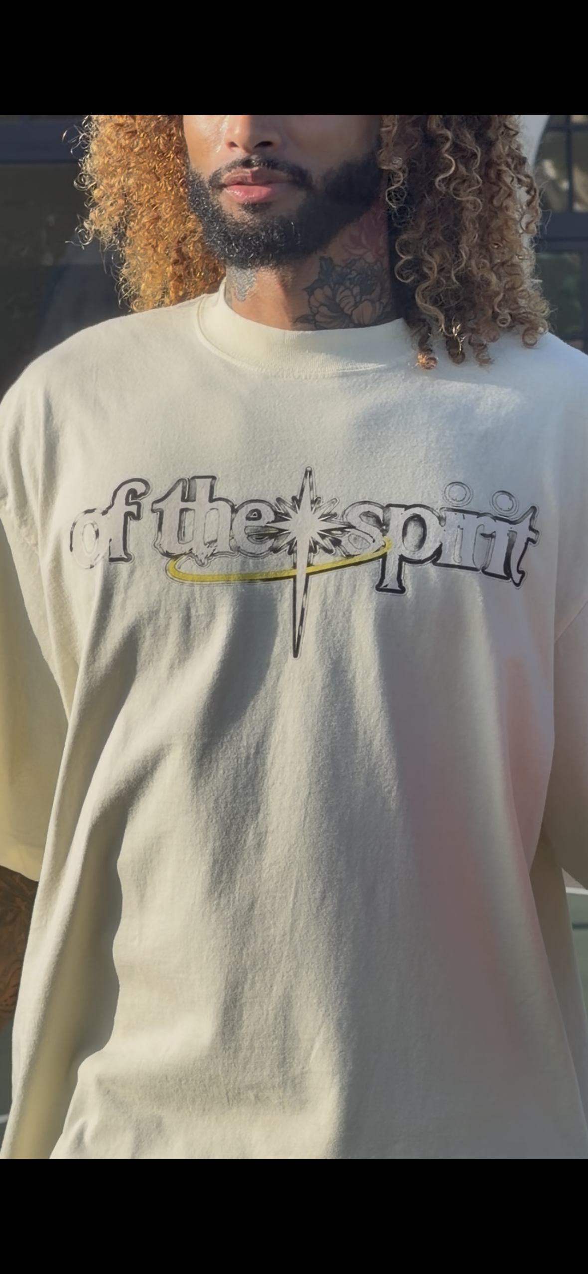 GOODNESS - CREAM T SHIRT